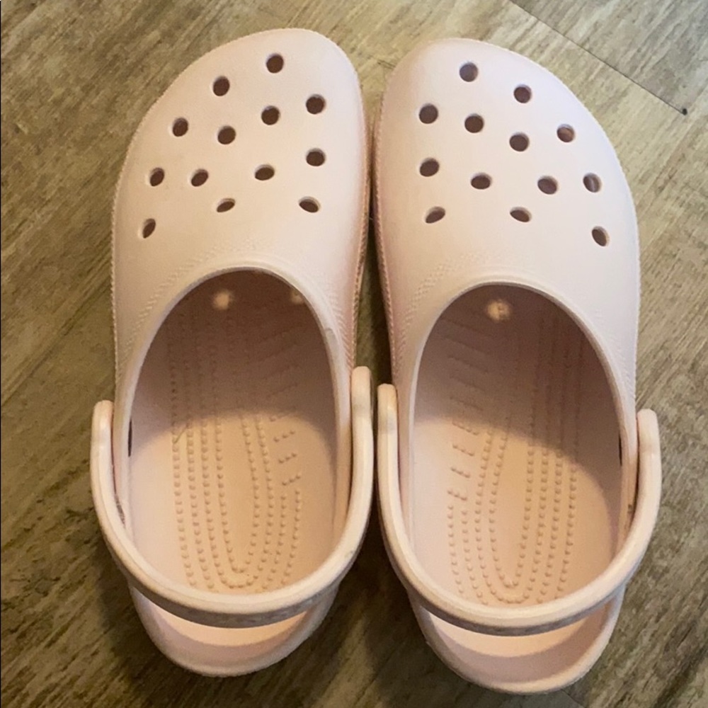 Pink crocs!